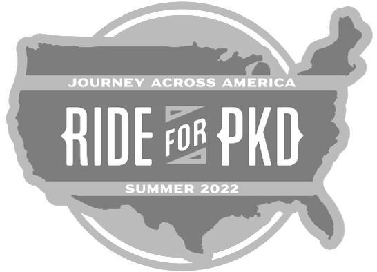 Ride for PKD logo